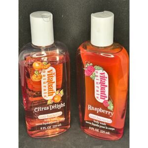 551	NOS VitaBath Antobacterial Body Wash; Raspberry and Citrus Delight; 8 oz.